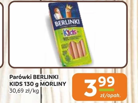 Berlinki Kids Kiełbasa 130 g