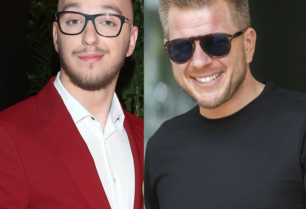 Tomasz "Gimper" Dzialowy i Filip Chajzer