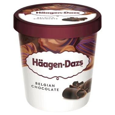 Häagen-Dazs Lody czekoladowe z belgijską czekoladą 460 ml - 0