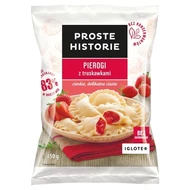 Proste Historie Pierogi z truskawkami 450 g