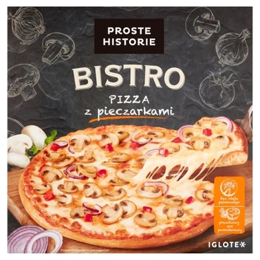 Proste Historie Bistro Pizza z pieczarkami 415 g - 0