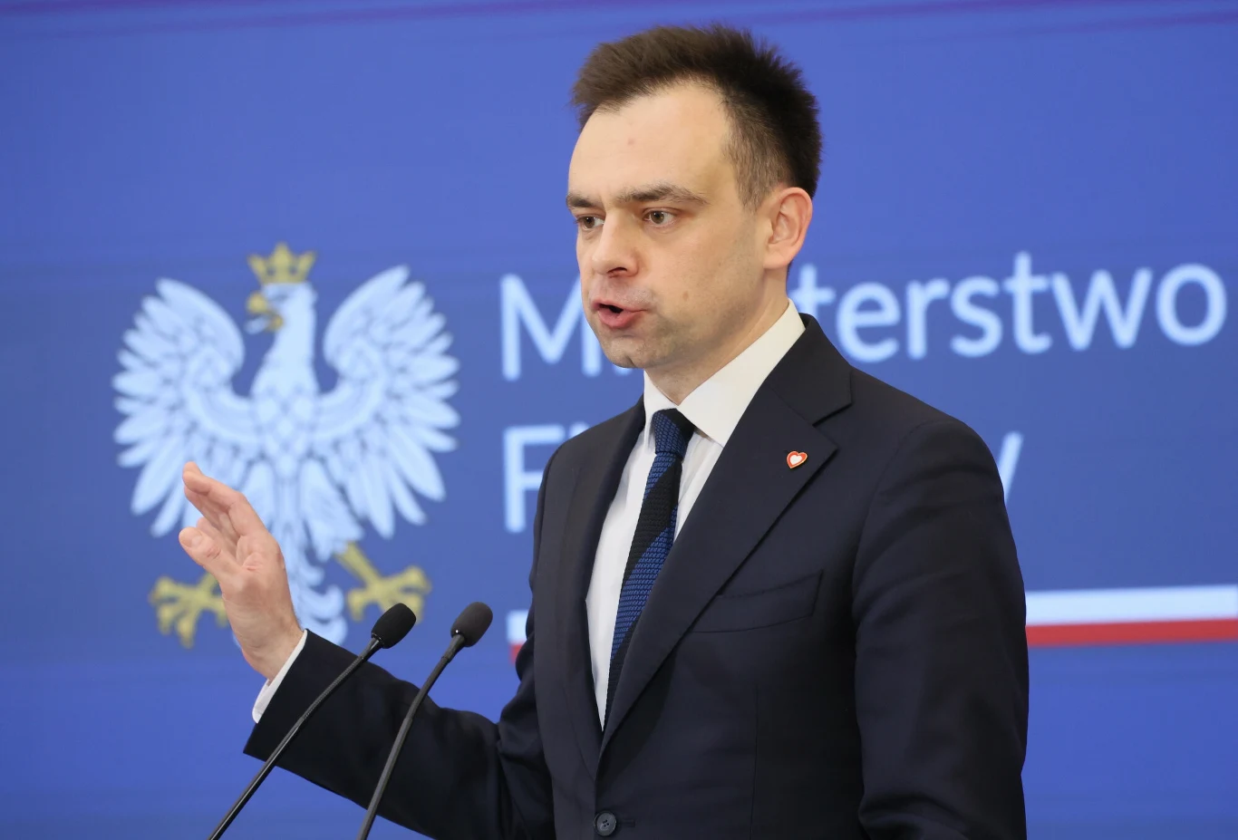 Minister finansów Andrzej Domański Minister finansów Andrzej Domański