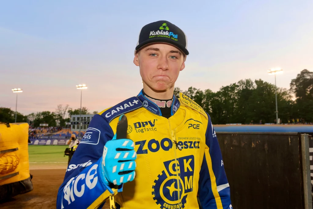 Kevin Małkiewicz, talent z żużlowej szkółki ZOOleszcz GKM-u Grudziądz. Kevin Małkiewicz, talent z żużlowej szkółki ZOOleszcz GKM-u Grudziądz.