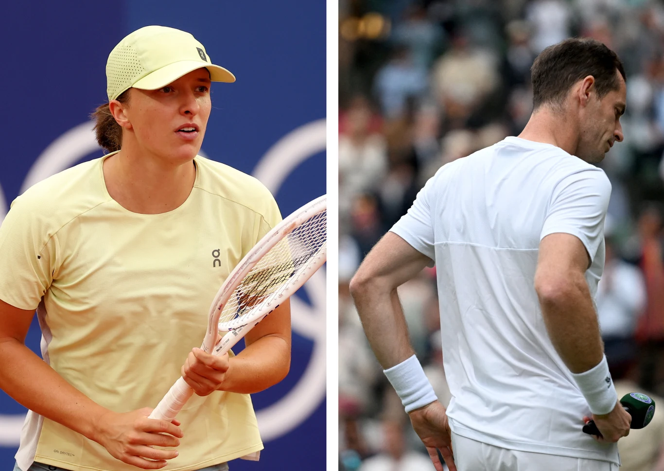 Iga Świątek i Andy Murray Iga Świątek i Andy Murray