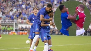 Trzy minuty i... awantura. Tak gigant zaczął "towarzyskie" granie. WIDEO