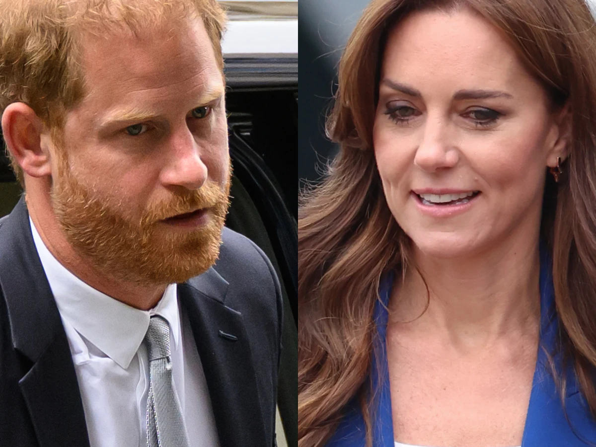 Księżna Kate, książę Harry Księżna Kate, książę Harry