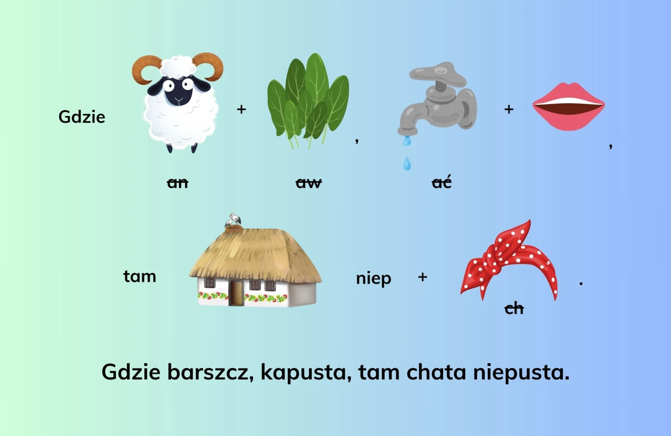 Rozwiązanie kulinarnego rebusu