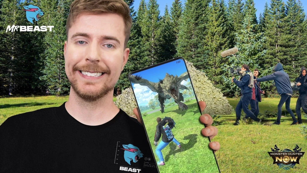 Monster Hunter Now stawia na współpracę z MrBeast