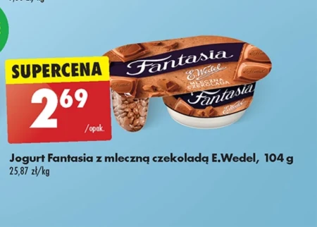 Fantasia Jogurt kremowy mleczna czekolada 104 g 