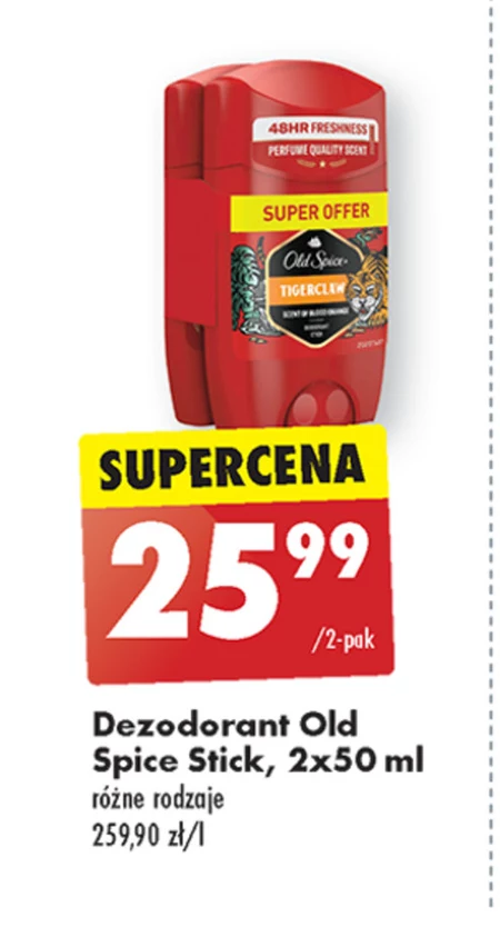 Old Spice Citron Antyperspirant i dezodorant w sztyfcie dla mężczyzn