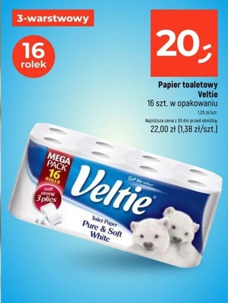 Туалетний папір Veltie