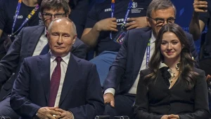 Kamiła Walijewa i Władimir Putin, prezydent Rosji