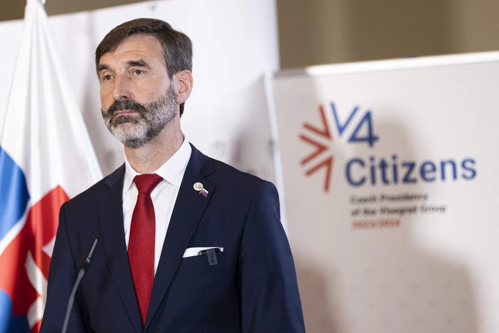 Minister spraw zagranicznych Słowacji Juraj Blanar Minister spraw zagranicznych Słowacji Juraj Blanar