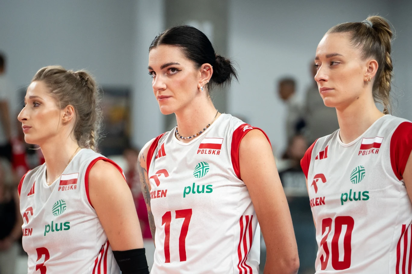 Od lewej: Klaudia Alagierska, Malwina Smarzek i Olivia Różanski