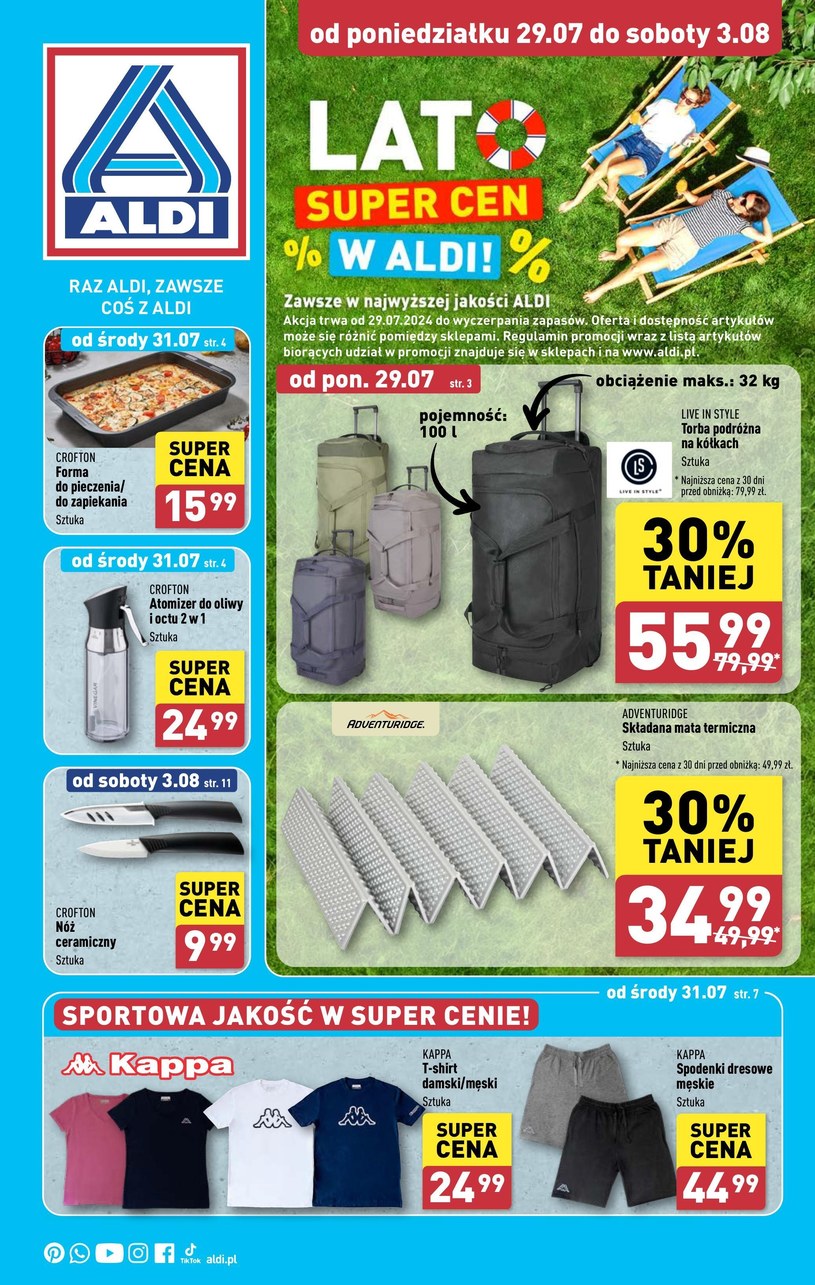 Gazetka promocyjna Aldi - ważna od 29. 07. 2024 do 03. 08. 2024