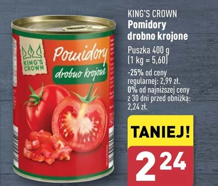 Нарізані помідори King's Crown