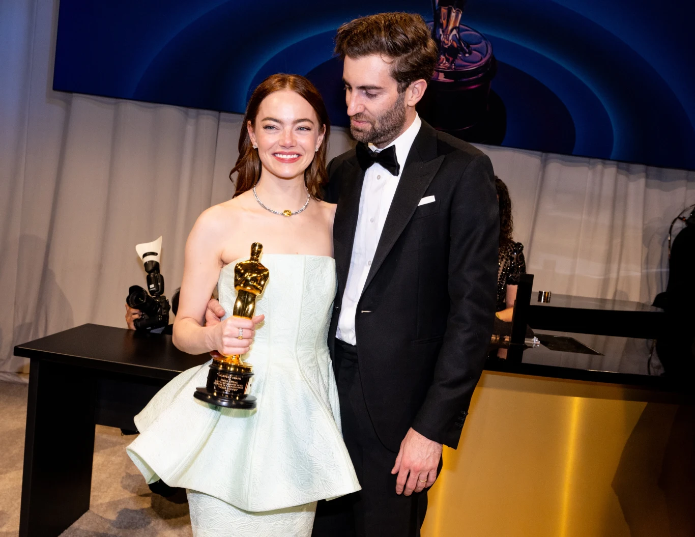 Emma Stone zawsze może liczyć na wsparcie męża