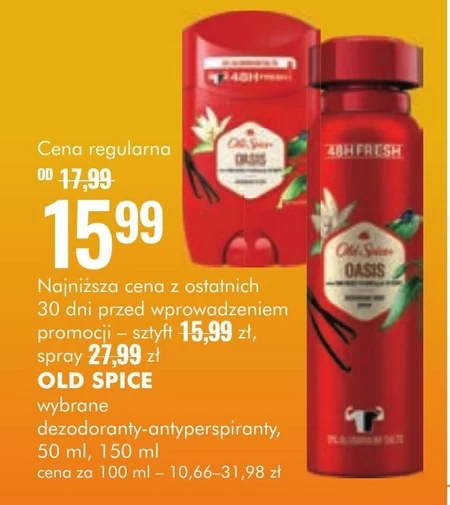 Old Spice Oasis Dezodorant W Sztyfcie Dla Mężczyzn 50ml