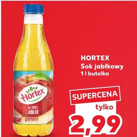 Hortex Sok 100 % jabłko 1 l