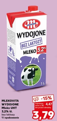 Mleko bez laktozy Mlekovita