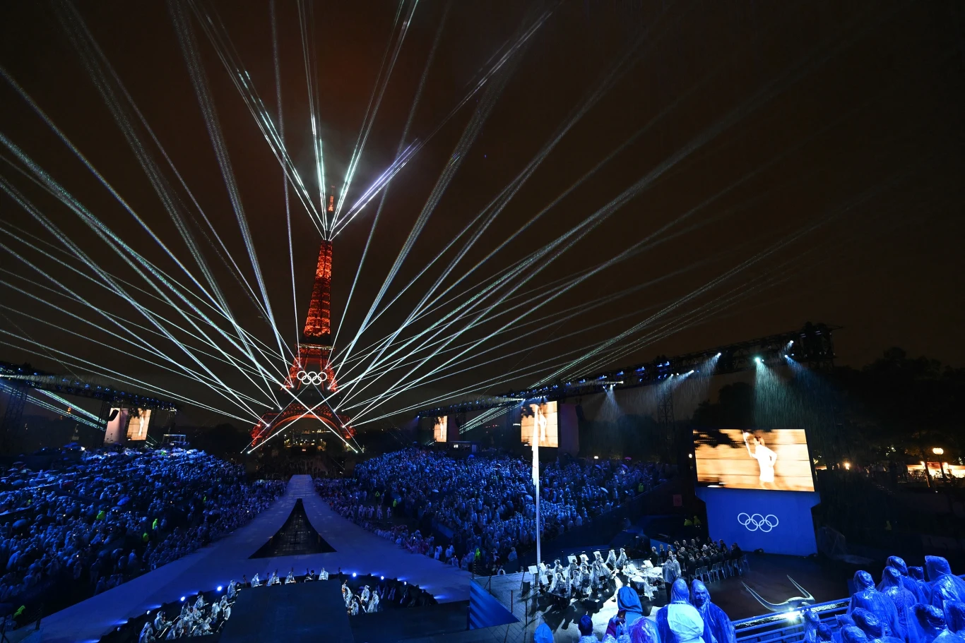 Otwarcie igrzysk olimpijskich w Paryżu Otwarcie igrzysk olimpijskich w Paryżu