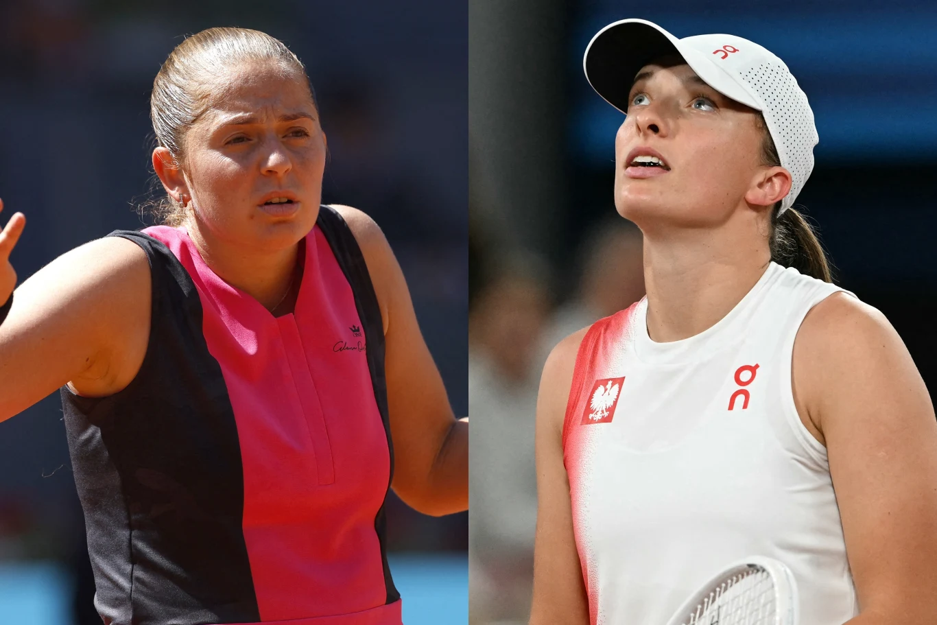 Jelena Ostapenko musi poczekać na swój mecz do niedzieli, Iga Świątek już go ma za sobą