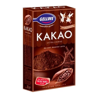 Gellwe Kakao extra ciemne 80 g - 1