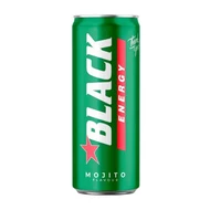 Black Energy Mojito Gazowany napój energetyzujący 250 ml