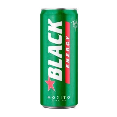 Black Energy Mojito Gazowany napój energetyzujący 250 ml - 0