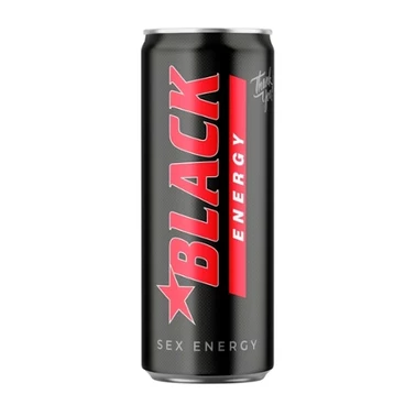 Black Energy Sex Energy Gazowany napój energetyzujący 250 ml - 0