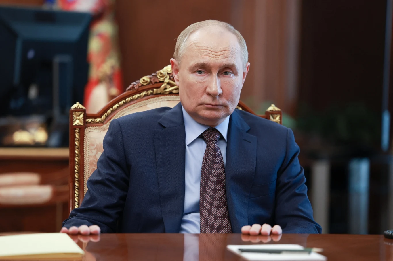 Rosyjski dyktator Władimir Putin Rosyjski dyktator Władimir Putin