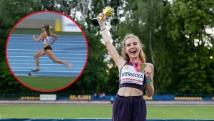 17-letnia Zuzanna Wiernicka w finale zmagań w Radomiu... zgubiła buta. I zdobyła srebrny medal mistrzostw Polski do lat 20