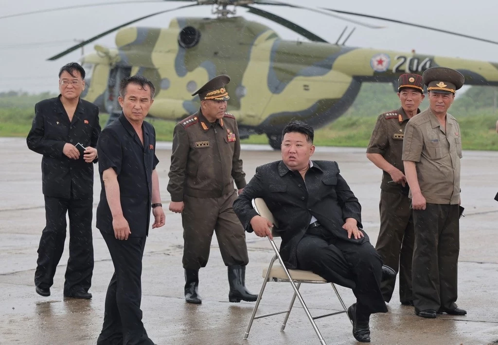 Korea Północna. Kim "zarządzał akcją ratunkową" Korea Północna. Kim "zarządzał akcją ratunkową"