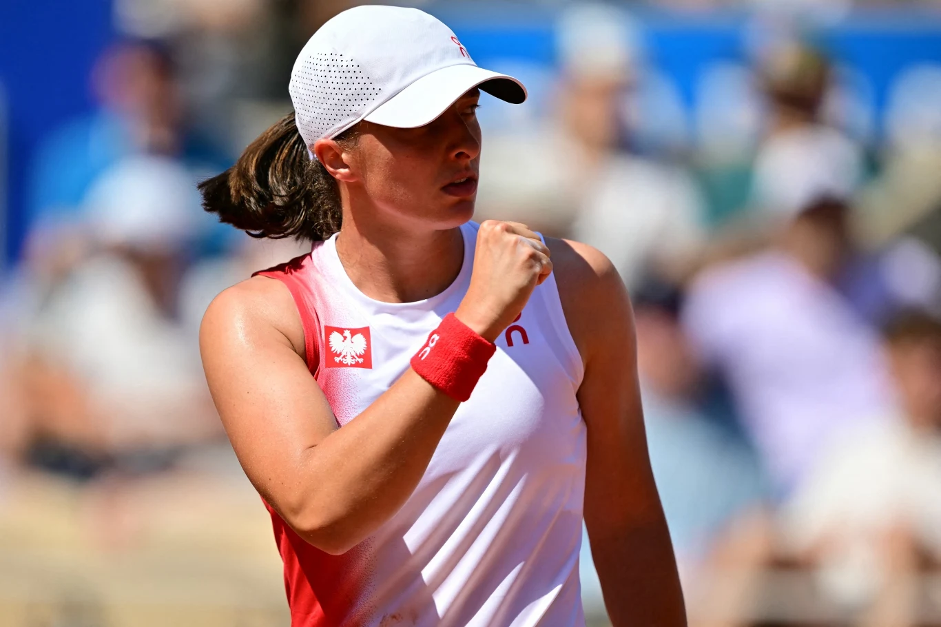 Iga Świątek rywalizowała z Diane Parry w drugiej rundzie igrzysk olimpijskich w Paryżu Iga Świątek rywalizowała z Diane Parry w drugiej rundzie igrzysk olimpijskich w Paryżu