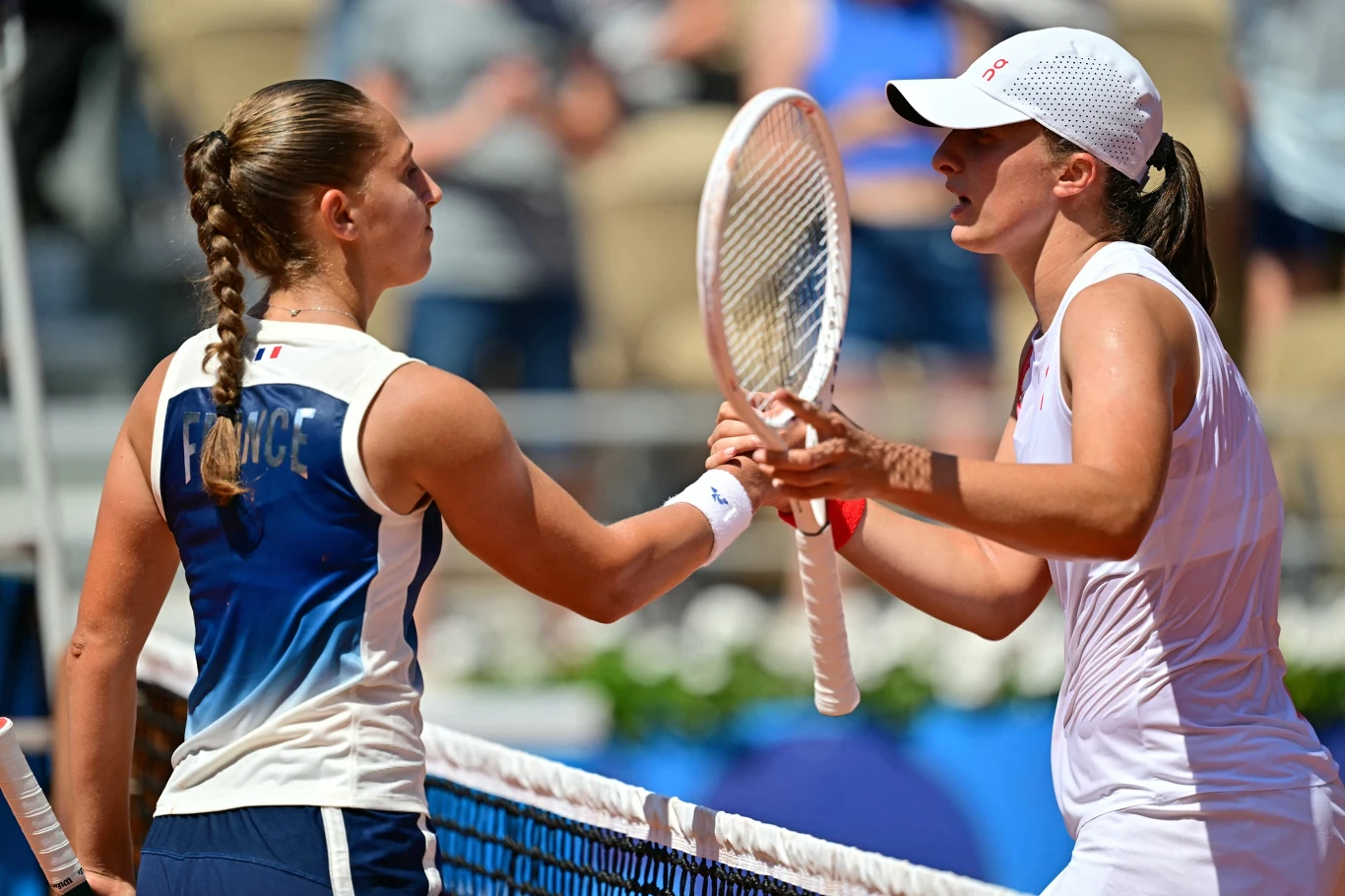 Diane Parry i Iga Świątek