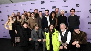 Ekipa filmu "In a Violent Nature" podczas premiery na festiwalu Sundance