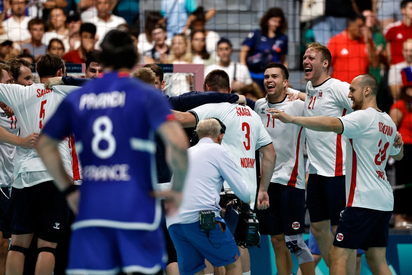 Radość Norwegów, smutek Francuzów