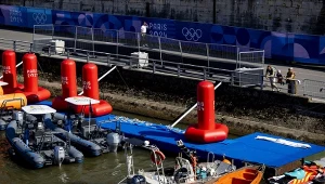 To tutaj ma się odbyć start i finisz części pływackiej triathlonu podczas igrzysk