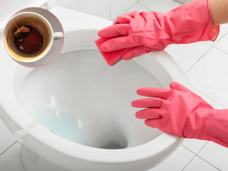 Torebki po herbacie mogą ci się przydać podczas sprzątania łazienki, m.in. do odświeżenia toalety Torebki po herbacie mogą ci się przydać podczas sprzątania łazienki, m.in. do odświeżenia toalety