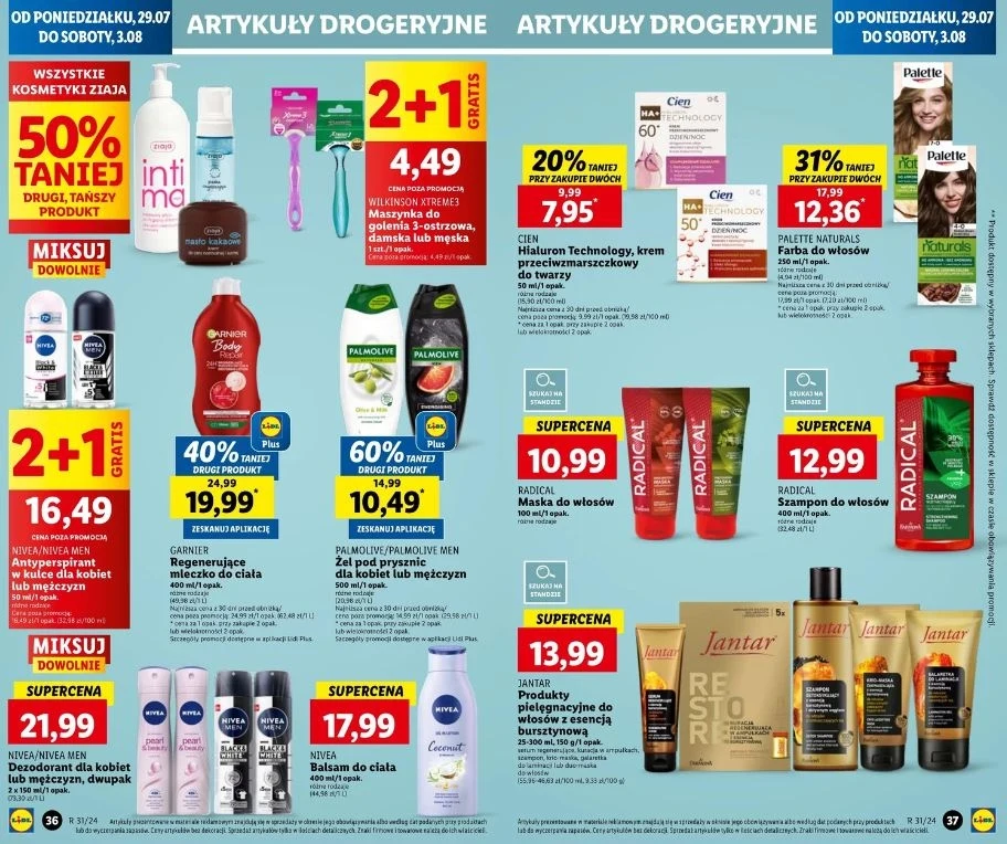 Lidl oferuje nowe promocje na markowe kosmetyki! Lidl oferuje nowe promocje na markowe kosmetyki!