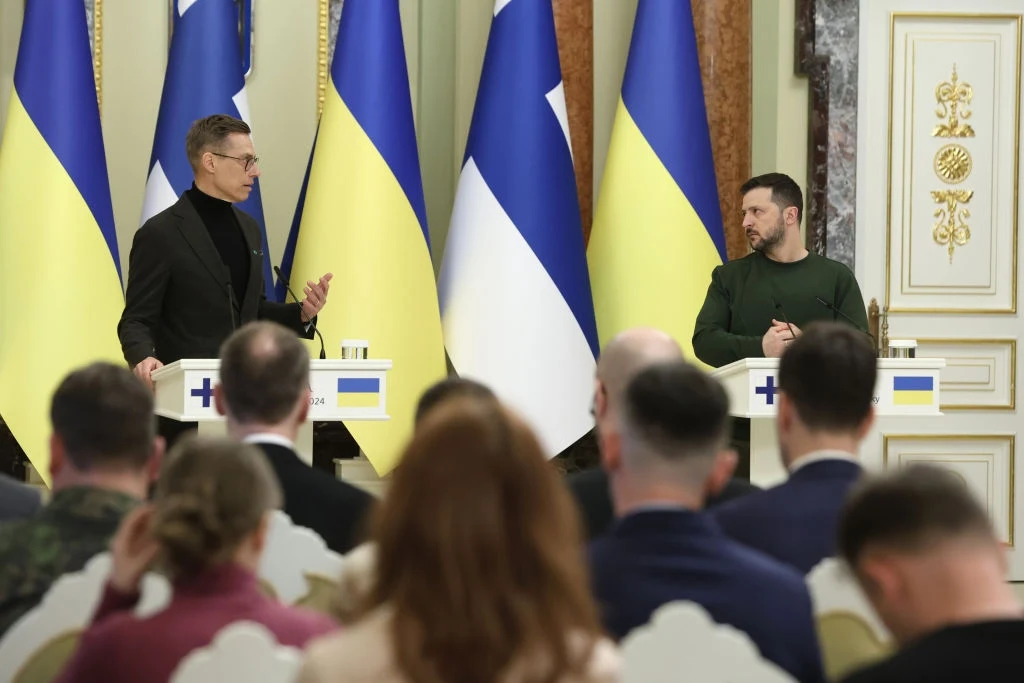 Alexander Stubb na początku kwietnia był w Kijowie i rozmawiał osobiście z Wołodymyrem Zełenskim