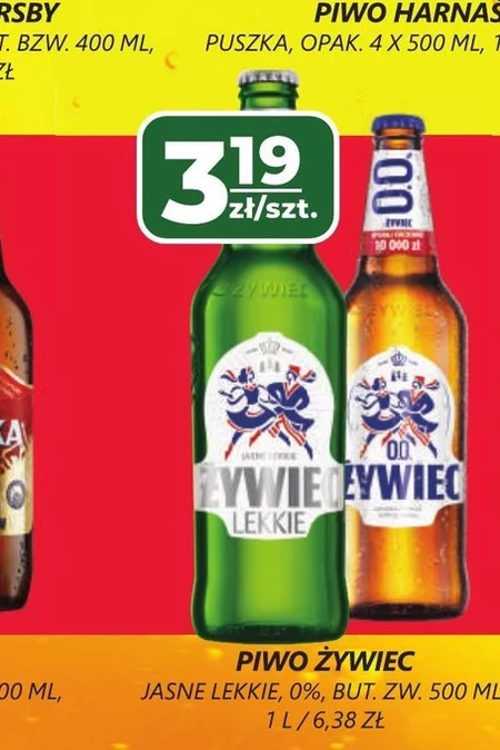 Żywiec Piwo jasne lekkie 500 ml