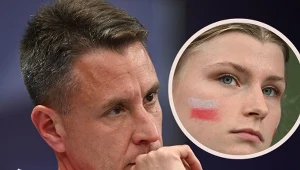 Trener Bartłomiej Język, a w ramce Alicja Klasik