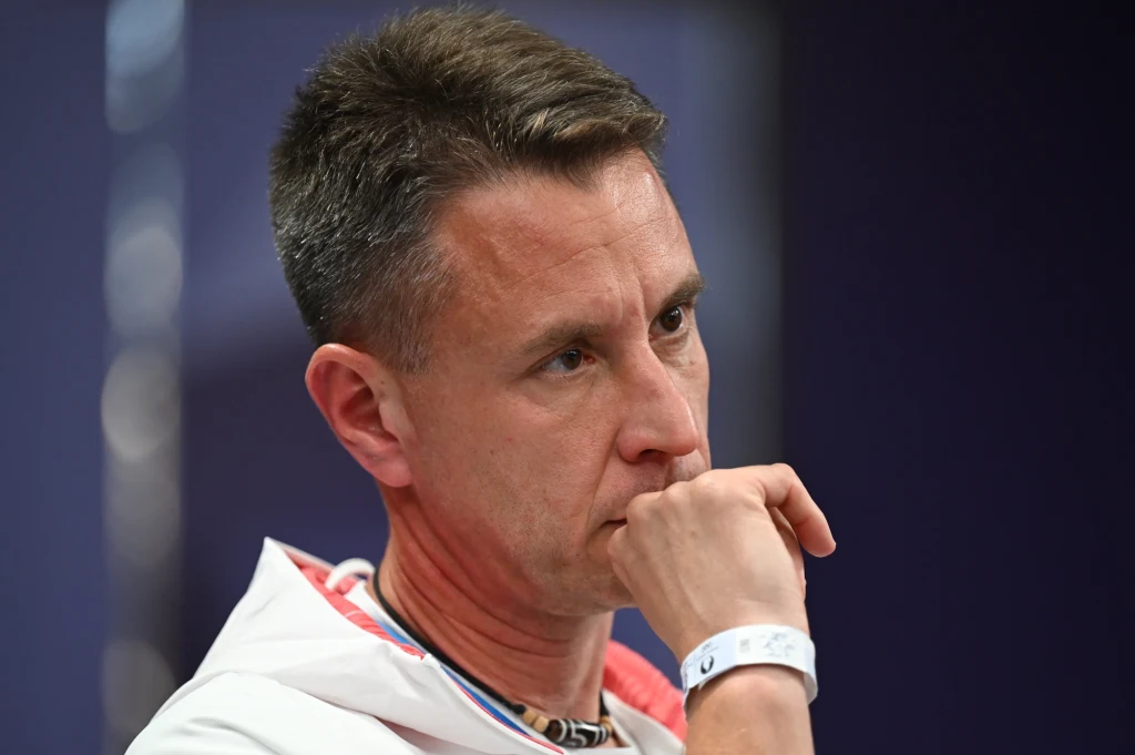 Trener reprezentacji szpadzistek Bartłomiej Język