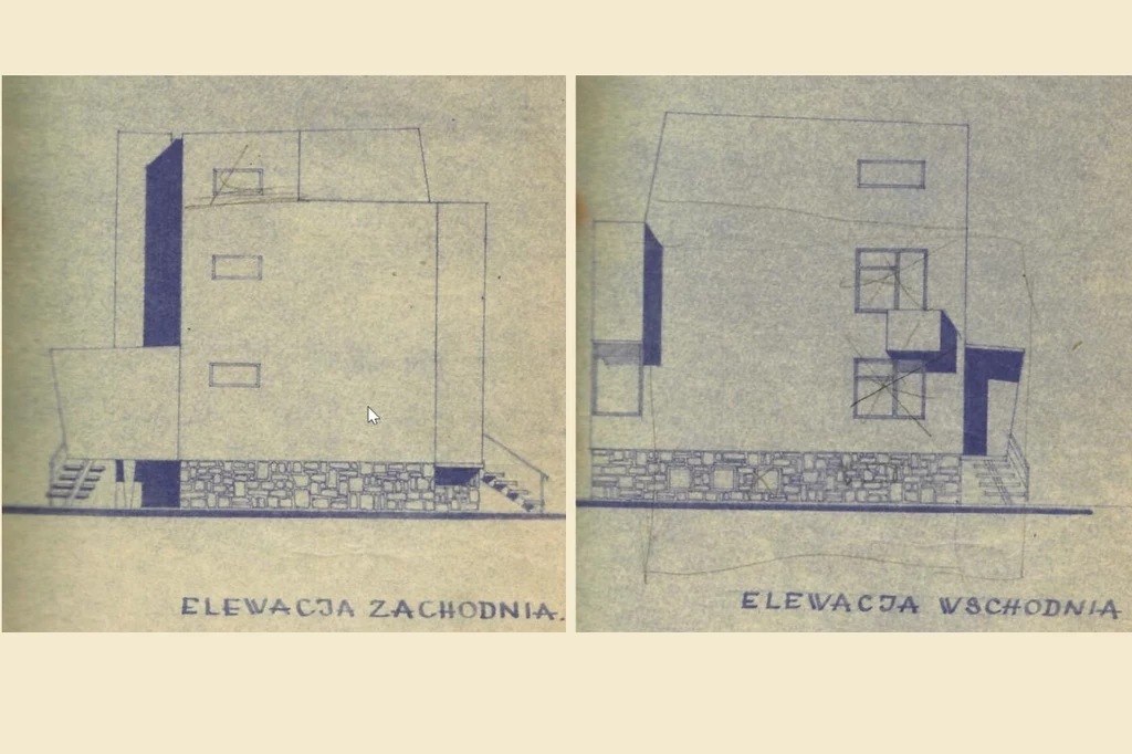 Projekt domu Stanisława Bukowca proj. Marian Bujas