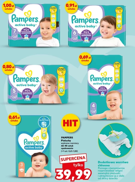 Pieluchy Pampers