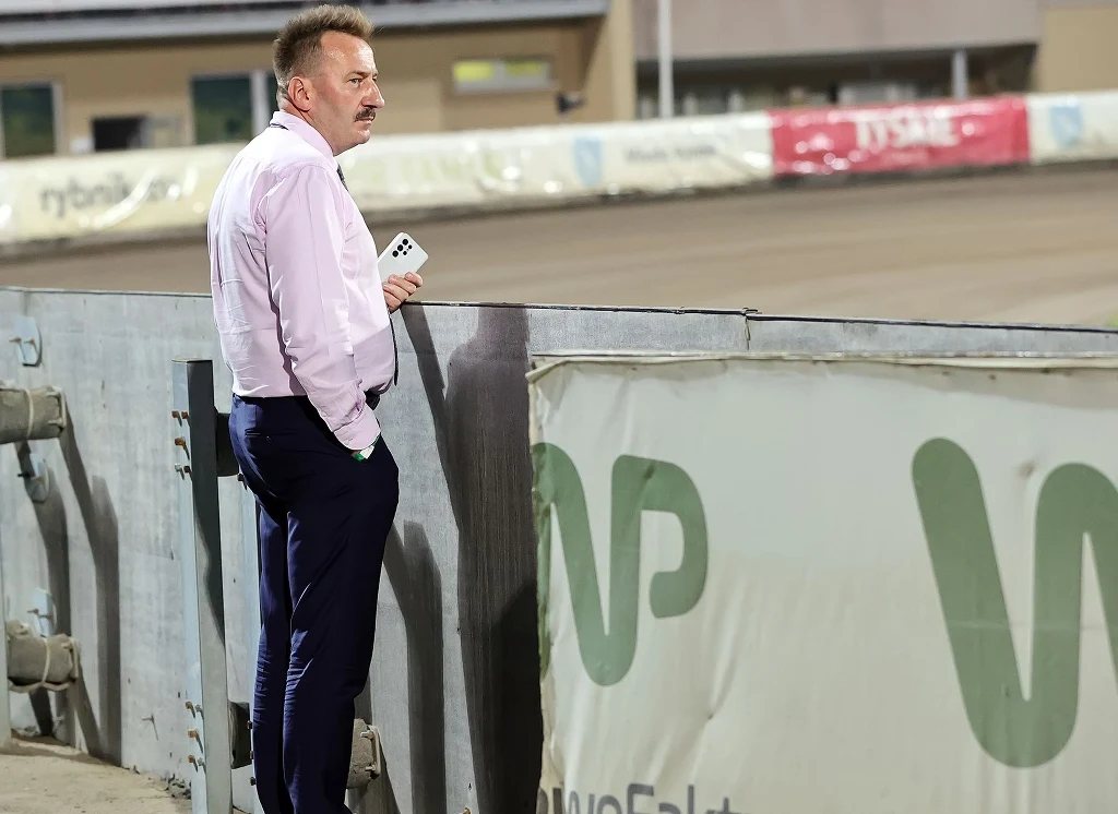 Krzysztof Mrozek, prezes ROW-u Rybnik. Krzysztof Mrozek, prezes ROW-u Rybnik.