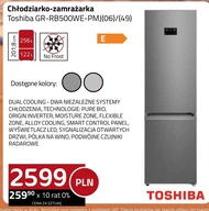 Холодильник-морозильна камера Toshiba