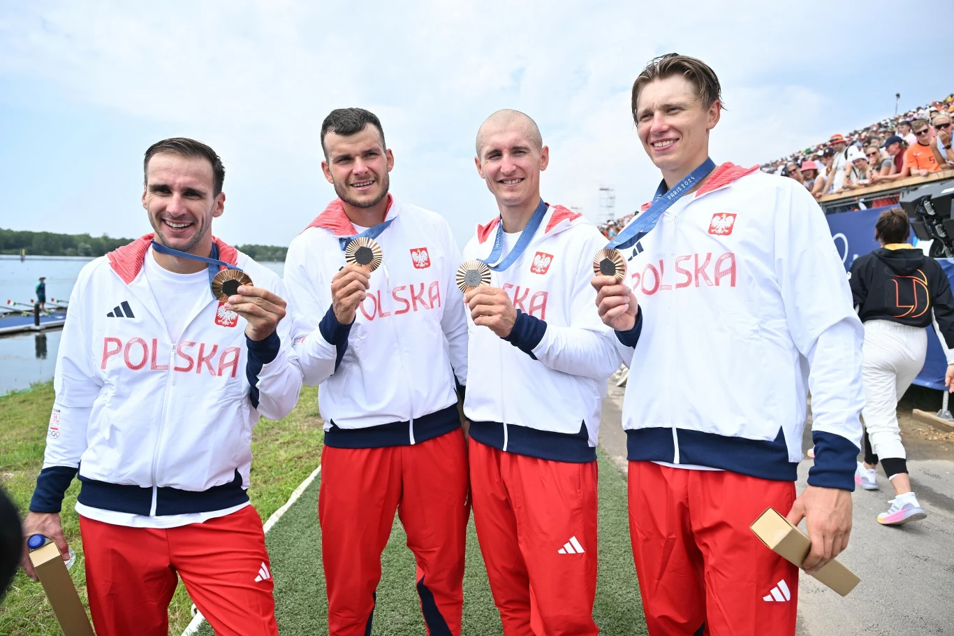 IO Paryż 2024. Dominik Czaja, Mateusz Biskup, Miroslaw Ziętarski, Fabian Barański IO Paryż 2024. Dominik Czaja, Mateusz Biskup, Miroslaw Ziętarski, Fabian Barański