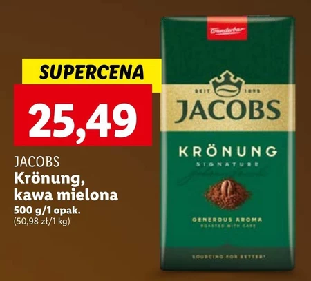 Jacobs Krönung Kawa mielona 500 g